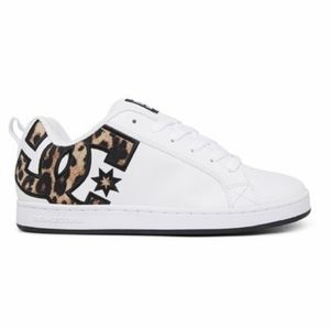 LAST CHANCE Court Griffin DC cheetah print shoe